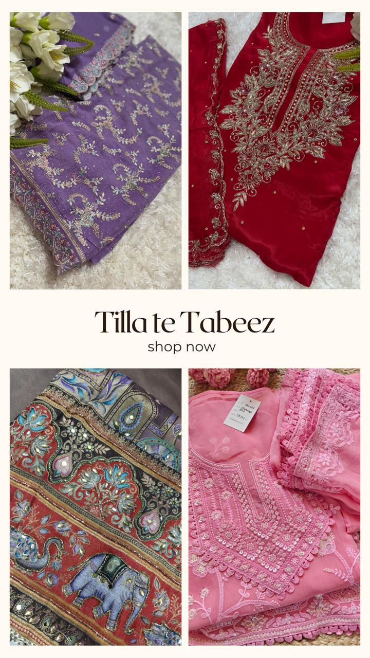 Unstitched Suits - Tilla Te Tabeez
