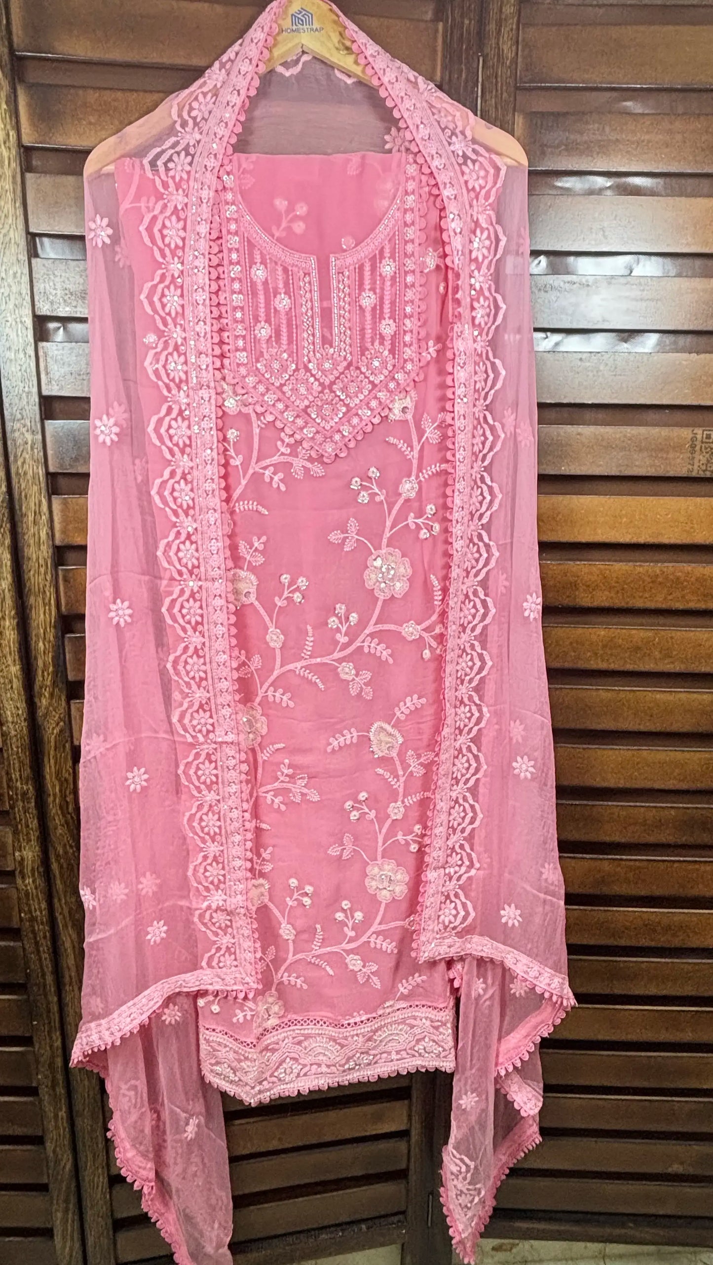 Georgette Karachi Suit