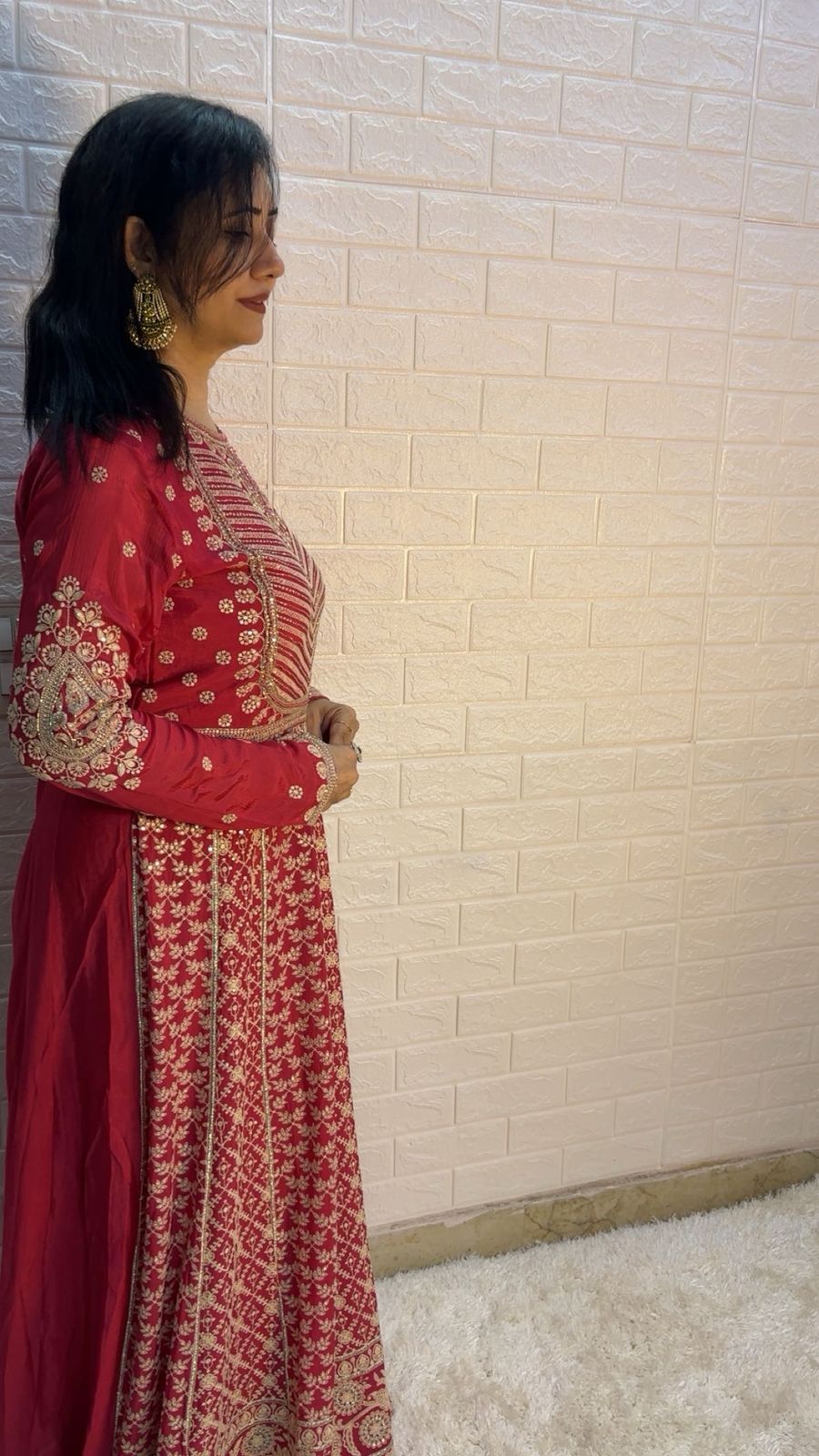 Party Wear Floor Length Gown